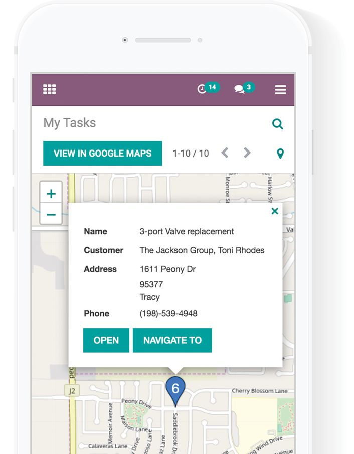 Odoo - Ejemplo 1 para tres columnas